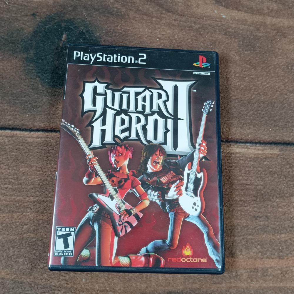 Guitar‎ Hero II 2 - PlayStation 2 PS2 Game - Tested and Working No Manual